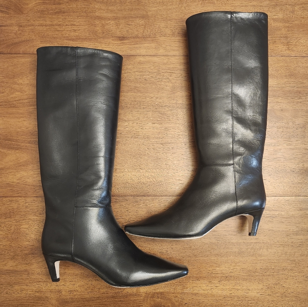 Reformation Remy Genuine Leather Knee Boots - Picture 6 of 13